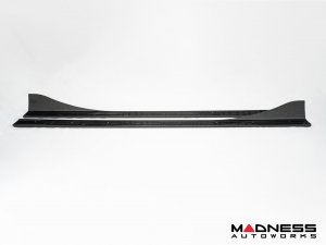 Fiat 124 Spider Side Skirts - Carbon Fiber - Estremo